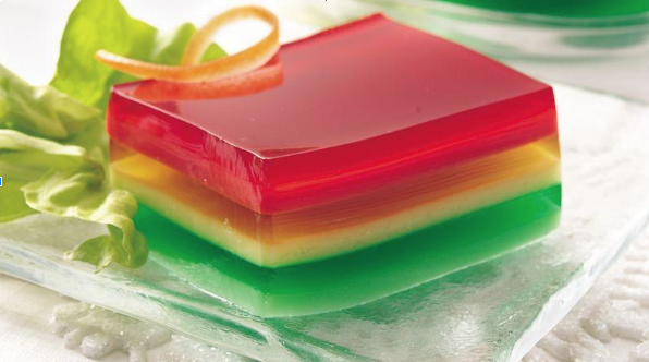 Gelatine gebruikt voor puddingtaarten