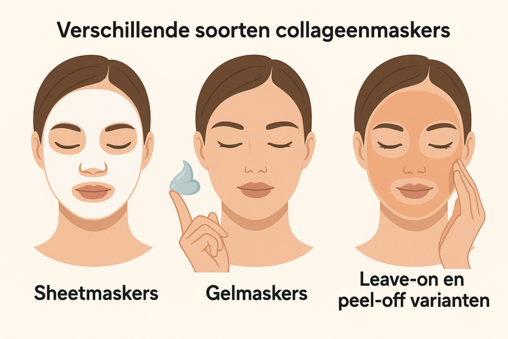 Verschillende soorten collageenmaskers - collageen.nl